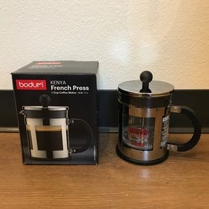 Bodum KENYA French Press Glass Coffee Maker 17oz